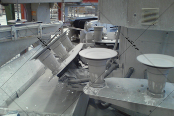 Automatic glazing machine